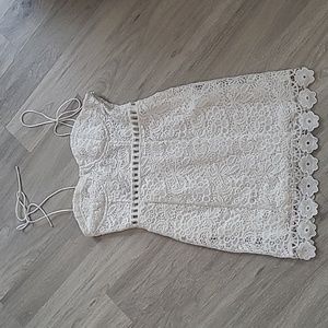 Forever 21 Lace Floral Doily Spring Dress